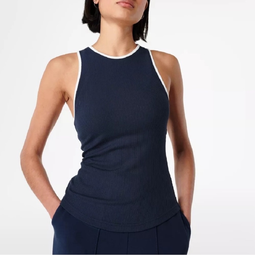 Sweaty Betty Navy Blue Tank Top